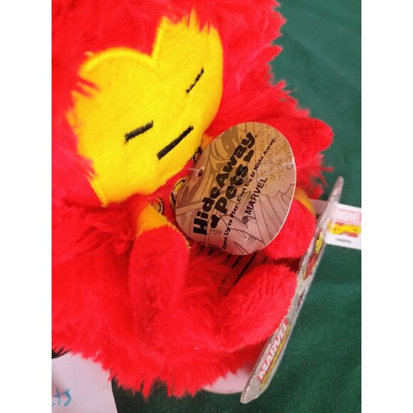 Marvel Comics‎ Iron Man Hideaway Pets Pillow Mini Travel 5" Stuffed Plush New - Picture 6 of 6